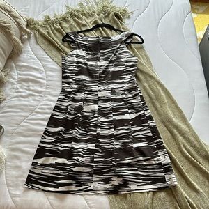 Calvin Klein unlined cotton sleeveless dress